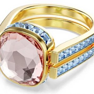 Swarovski Chroma Twist Anello Cristalli Multicolore Donna