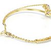 Bracciale Swarovski Chroma jonc donna cristalli oro rosso