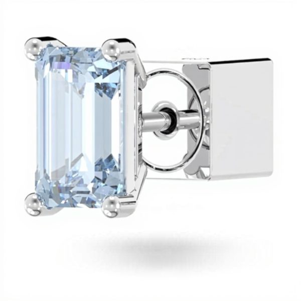 Orecchini Swarovski Stilla lobo blu pietre cromatismo