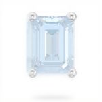 Orecchini Swarovski Stilla lobo blu pietre cromatismo