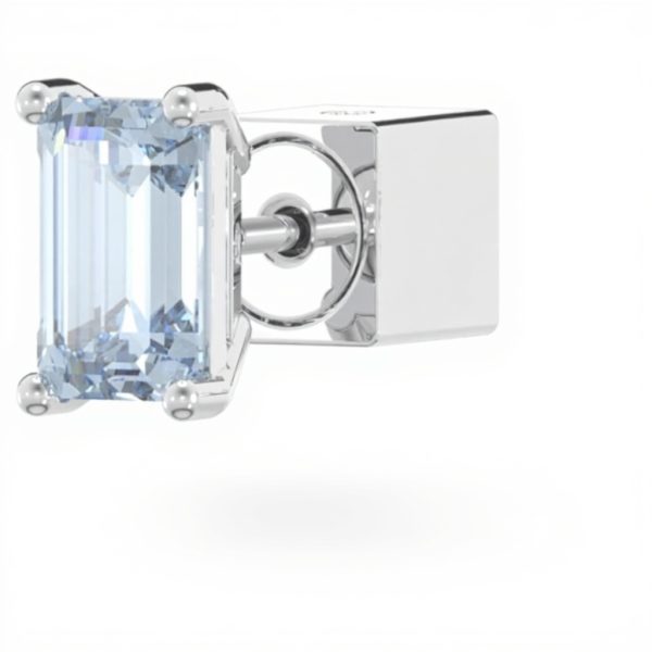 Orecchini Swarovski Stilla lobo blu pietre cromatismo