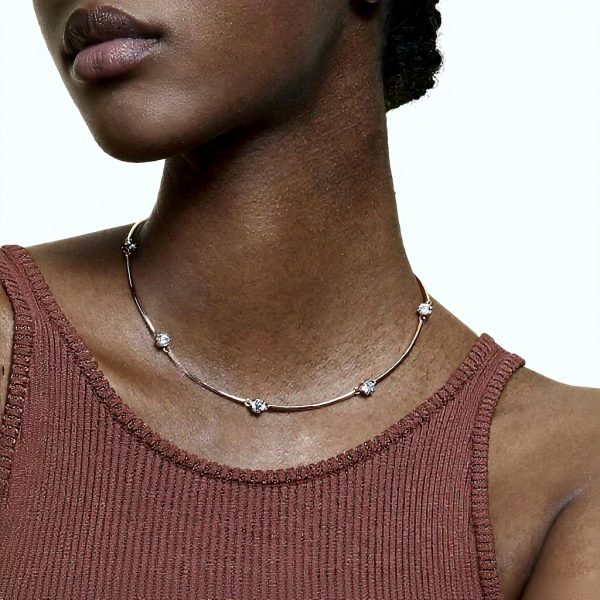 Swarovski Constella Collana Cristallo Pietre Brillant Donna