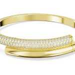 Bracciale Swarovski Dextera Cristalli Oro Chiusura Magnetica