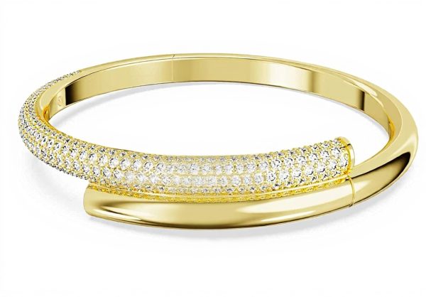 Bracciale Swarovski Dextera Cristalli Oro Chiusura Magnetica