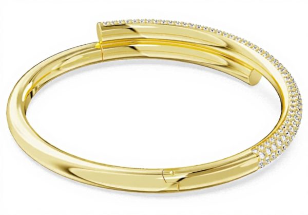 Bracciale Swarovski Dextera Cristalli Oro Chiusura Magnetica