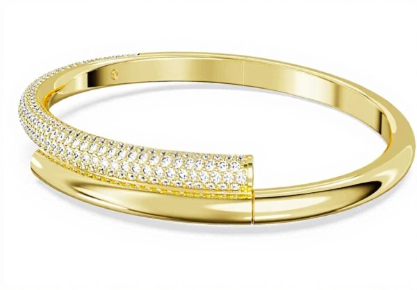 Bracciale Swarovski Dextera Cristalli Oro Chiusura Magnetica