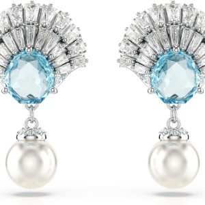 Orecchini Swarovski Idyllia conchiglia cristallo perle-0