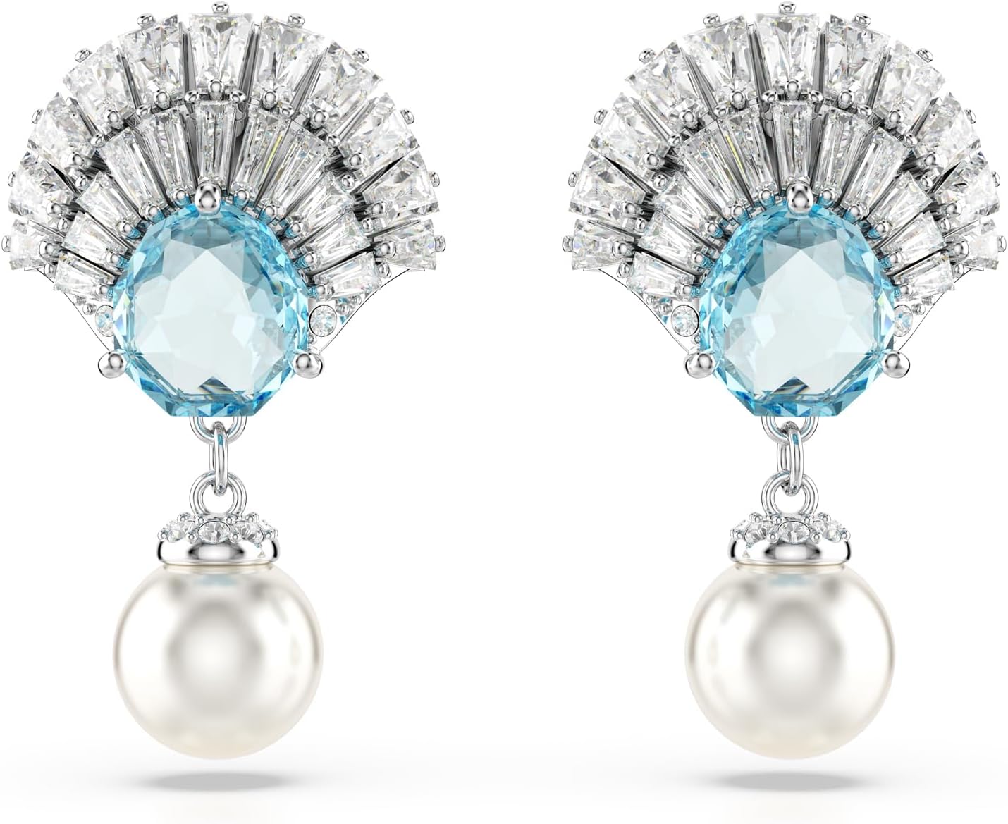 Orecchini Swarovski Idyllia conchiglia cristallo perle-0