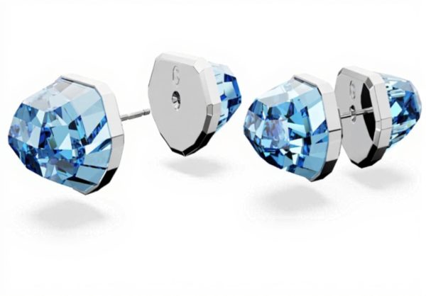 Orecchini Swarovski Lucent Cristalli Blu Gioielli Donna