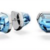 Orecchini Swarovski Lucent Cristalli Blu Gioielli Donna