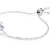 Swarovski bracciale donna Magic angelo zirconi grigio-blu
