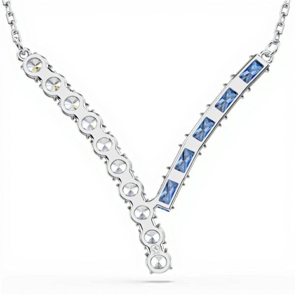 Swarovski Matrix Ciondolo Blu Zirconi Donne Gioielli