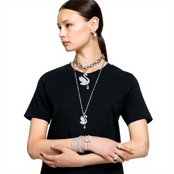 Swarovski Matrix Vittore Anello Zirconi Baguette Donna