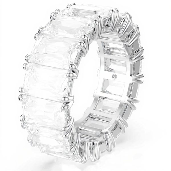 Swarovski Matrix Vittore Anello Zirconi Baguette Donna