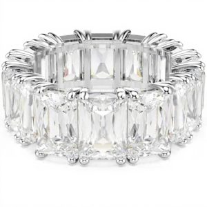 Swarovski Matrix Vittore Anello Zirconi Baguette Donna