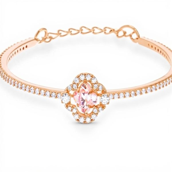 Bracciale Swarovski Una Collezione quadrifoglio cristallo