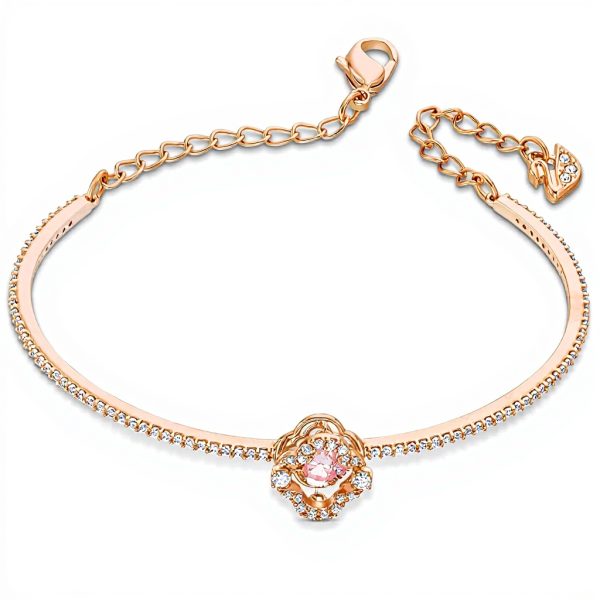 Bracciale Swarovski Una Collezione quadrifoglio cristallo