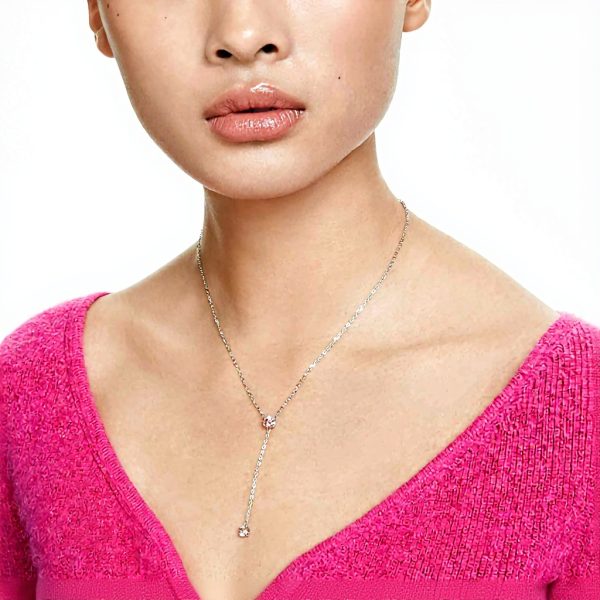 Swarovski Attract Collana Cristallo Rodio Donne Gioielli