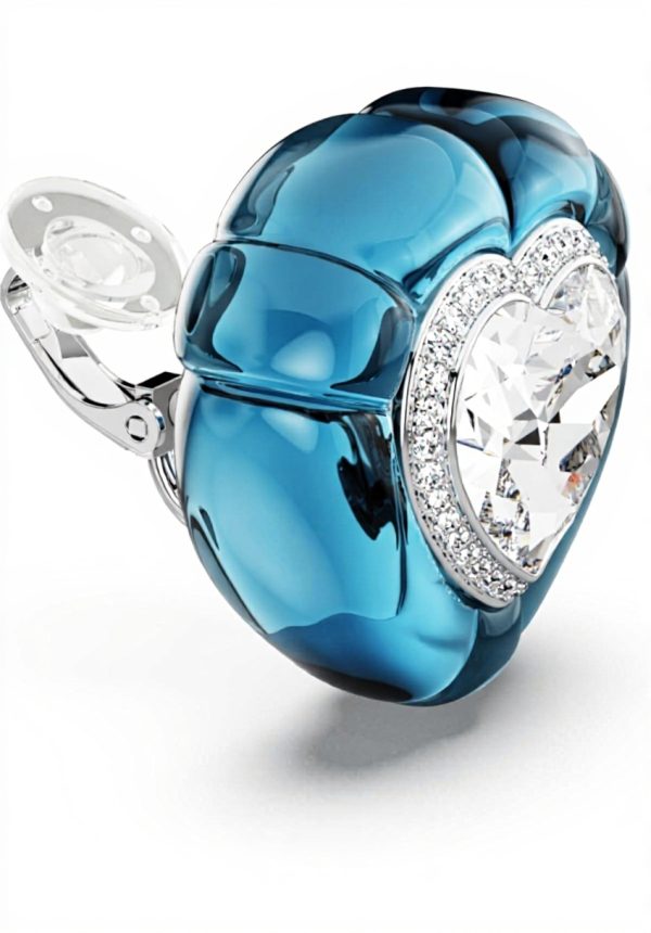 Swarovski Orecchini Dulcis Rosa Cristallo Clip Donna