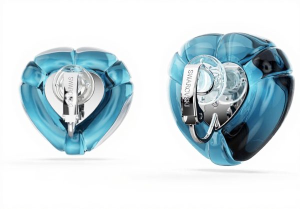 Swarovski Orecchini Dulcis Rosa Cristallo Clip Donna