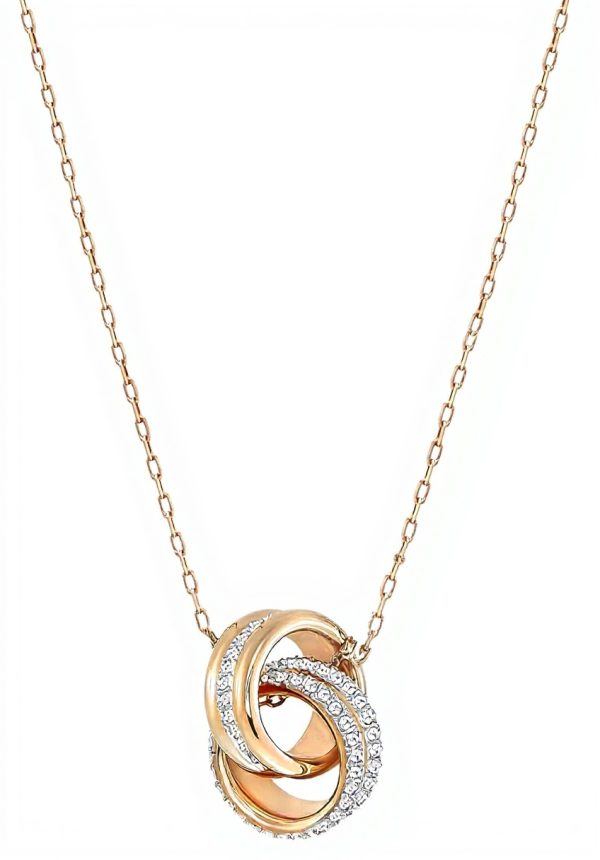 Swarovski Collezione Further Hyperbola Intertwined Rings