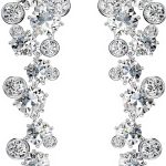 Swarovski Constella Drop Earrings Crystal Plated Women