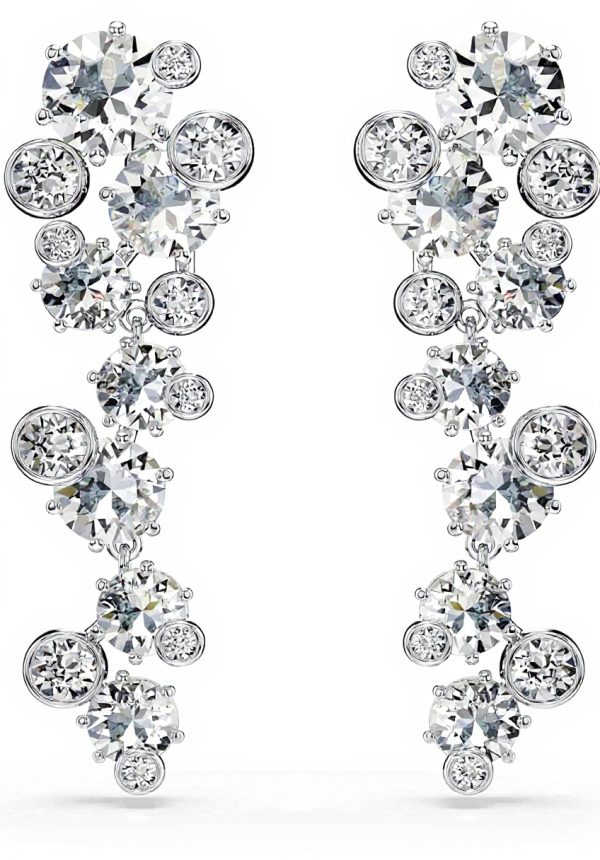 Swarovski Constella Drop Earrings Crystal Plated Women