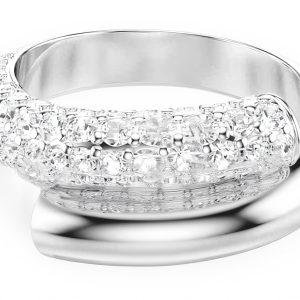 Anello Swarovski Dextera Collezione cristalli pavé placcato