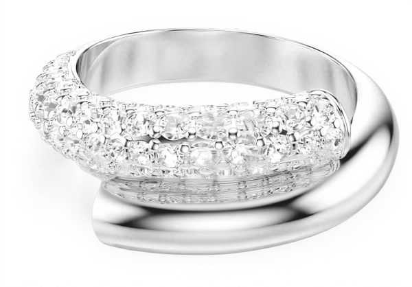 Anello Swarovski Dextera Collezione cristalli pavé placcato