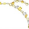Swarovski Gema Collana Gioielli Cristalli Giallo Oro Donna