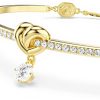 Bracciale Swarovski Lifelong Cuore Cristalli Oro Donna