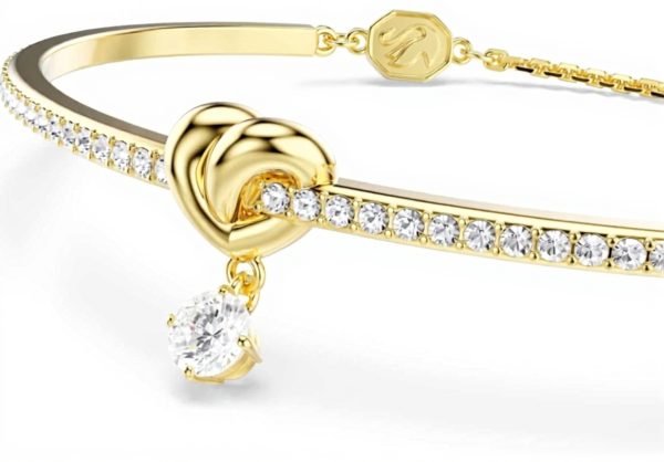 Bracciale Swarovski Lifelong Cuore Cristalli Oro Donna