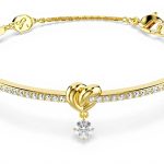 Bracciale Swarovski Lifelong Cuore Cristalli Oro Donna