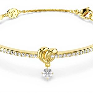 Bracciale Swarovski Lifelong Cuore Cristalli Oro Donna