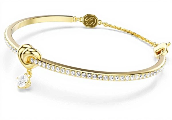 Bracciale Swarovski Lifelong Cuore Cristalli Oro Donna