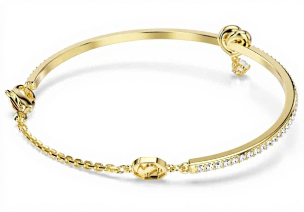 Bracciale Swarovski Lifelong Cuore Cristalli Oro Donna