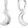 Swarovski Luna Orecchini Cristalli Rodio Collezione Donna