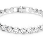 Braccialetto Tennis Swarovski Zirconia Tondo Donna Gioielli