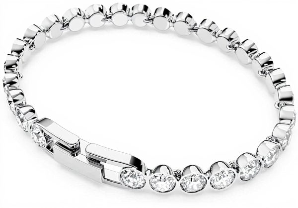 Braccialetto Tennis Swarovski Zirconia Tondo Donna Gioielli