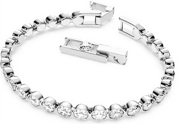 Braccialetto Tennis Swarovski Zirconia Tondo Donna Gioielli