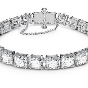 Bracciale Tennis Swarovski Matrix cristalli donna gioiello