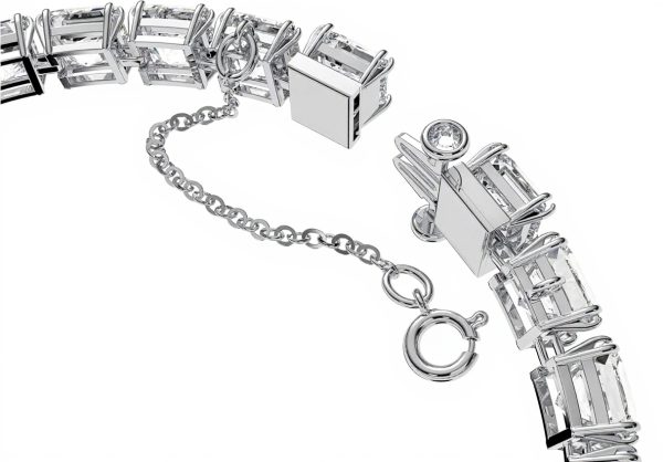 Bracciale Tennis Swarovski Matrix cristalli donna gioiello