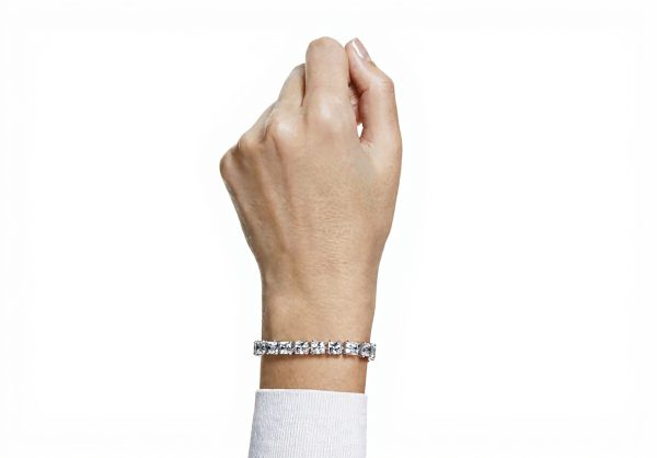 Bracciale Tennis Swarovski Matrix cristalli donna gioiello