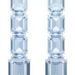 Swarovski Matrix Orecchini Cristalli Ottagoni Donna