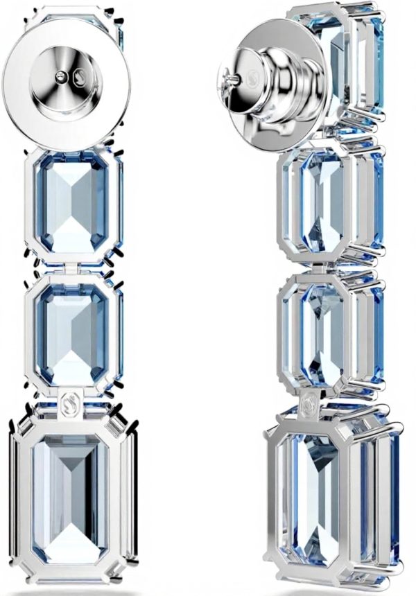 Swarovski Matrix Orecchini Cristalli Ottagoni Donna