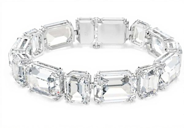Swarovski Millenia Bracciale Cristalli Rodio Donna Gioielli
