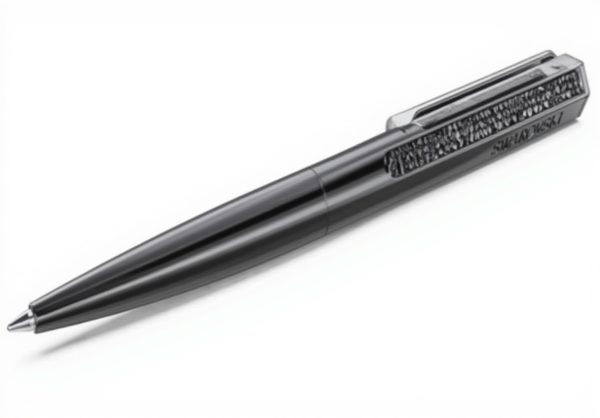 Swarovski Penna a sfera Crystal Shimmer Nero laccato