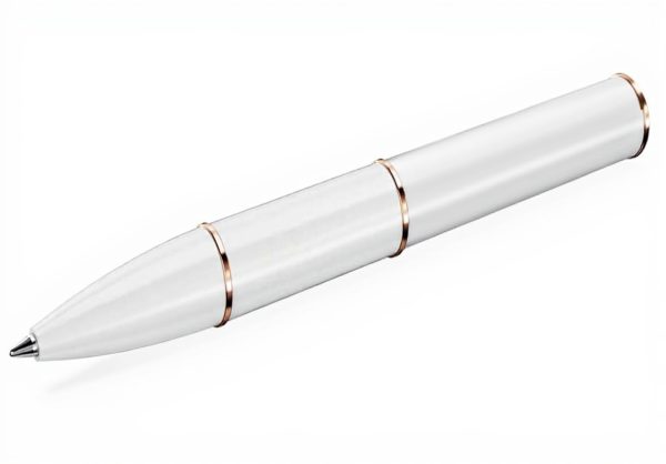 Swarovski Crystalline Ballpoint Pen White Rose Gold Plated