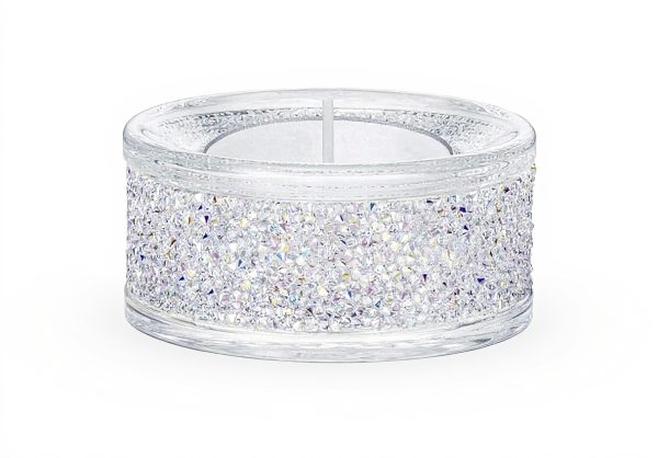 Swarovski Shimmer Portacandele Crystal Aurora Borealis