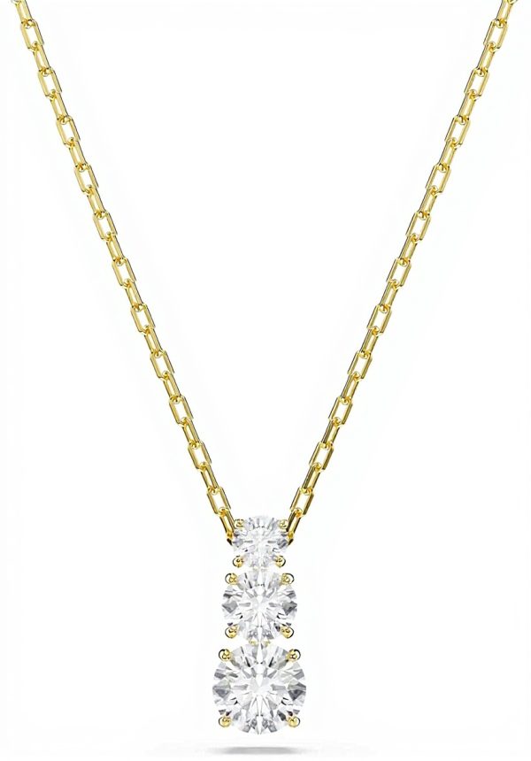 Swarovski Stilla ciondolo cristalli zirconia donna gioielli